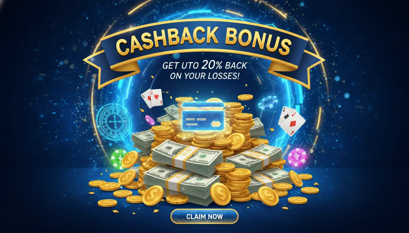 Cashback Bonus F1 casino